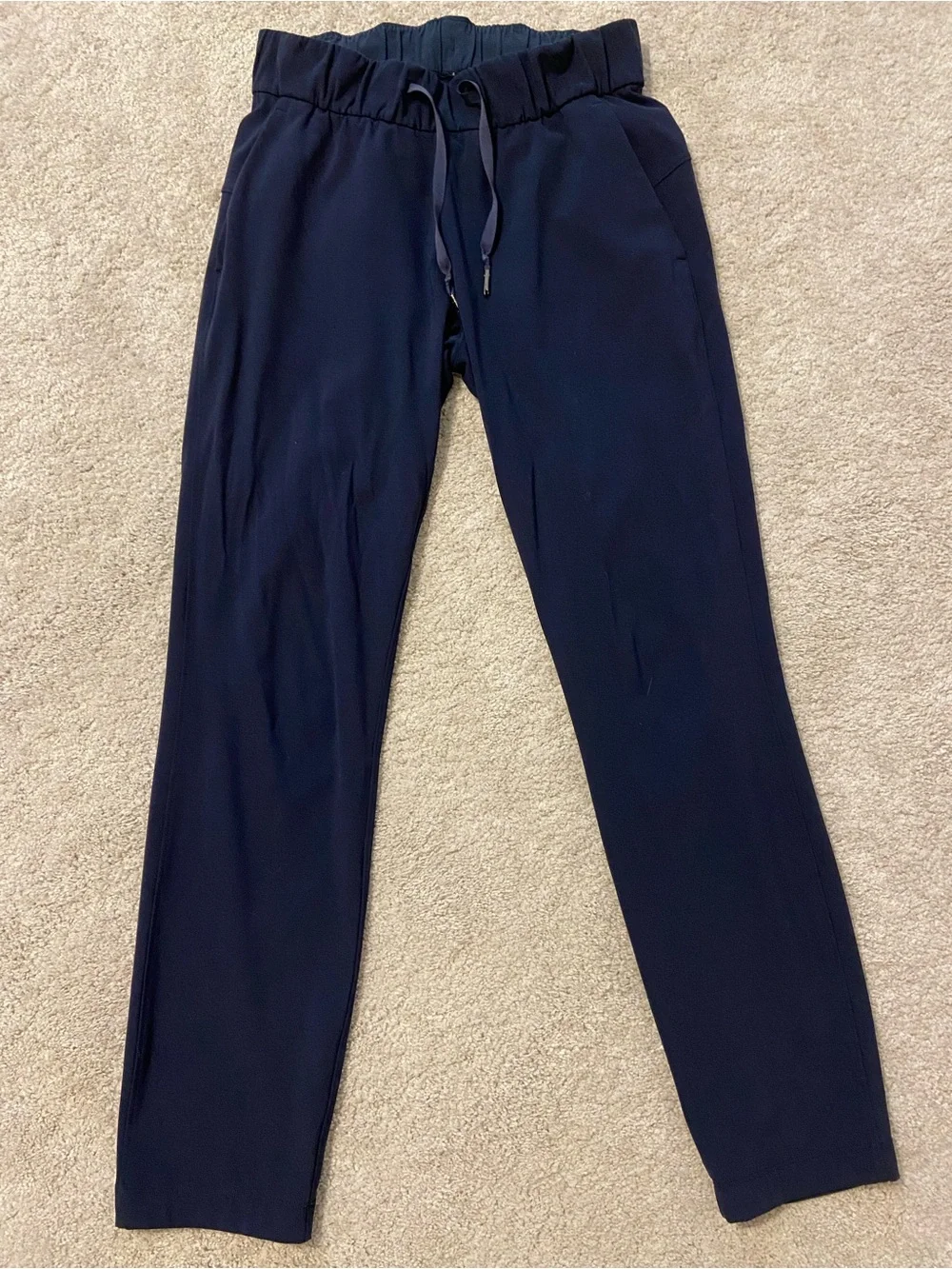lululemon athletica Navy Drawstring Track Pants